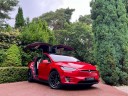 Tesla Model X Long Range Plus, Autopilot, Premium Cream Interior, 7 Seats, Immersive Sound System, Sub Zero Pack, Tow Package