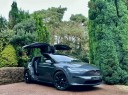 Tesla Model X Long Range, Full Self Driving Upgrade, 7 Seats, Heat Pump, Premium Black Interior, Immersive Sound System, Tow Package, 20in Cyberstream Wheels