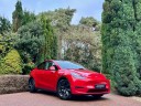 Tesla Model Y Long Range, Full Self Driving Upgrade, Acceleration Boost Upgrade, 19in Gemini Dark Wheels, Premium Black Interior, Immersive Sound System, One Owner Example