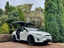 Tesla Model X Long Range Raven, Full Self Driving Upgrade, 7 Seats, Premium Black Interior, Tow Package, Immersive Sound System, Extended Tesla Warranty 