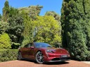 Porsche Taycan Performance Plus, MY22, Cherry Metallic, Sport Chrono, 4+1 Seats, Passenger Display, ParkAssist Surround View, Rear Axle Steering, One Owner Example