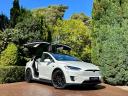 Tesla Model X Long Range Plus, Full Self Driving, Premium White Interior, 7 Seats, Adaptive Air Suspension, Immersive Sound System, Tow Package, 4 Year Extended Warranty 