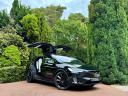 Tesla Model X 75D, Enhanced Autopilot, 7 Seats, Smart Air Suspension, Premium White Interior, CCS Upgrade, Immersive Sound System, Sub Zero Pack, MCU2 Computer, Tow Package